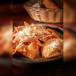 Chilaquiles Rojos Dorados