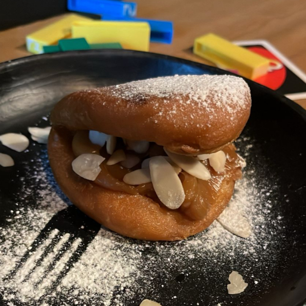 Almond Caramel Bao