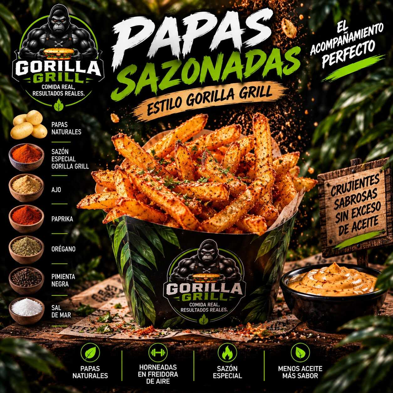 Papas Sazonadas