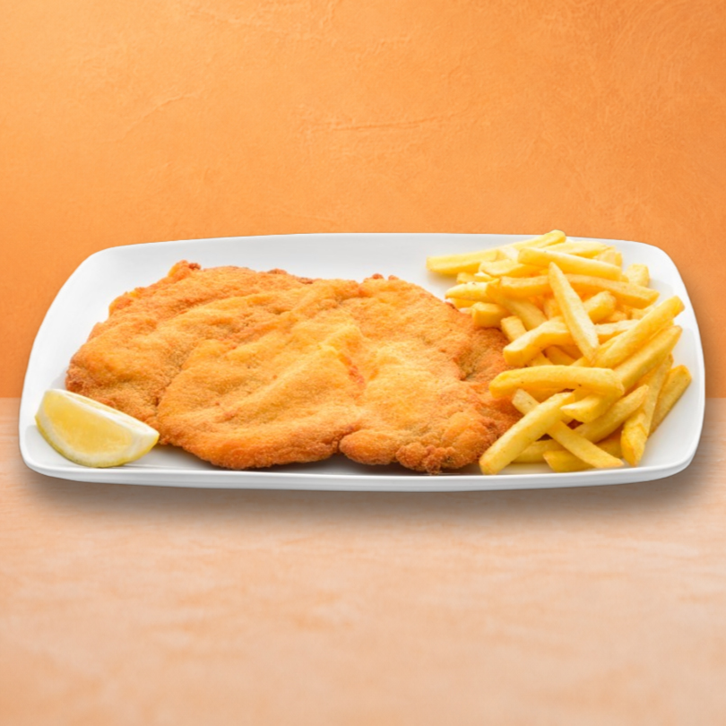 Almuerzo Pechuga Apanada