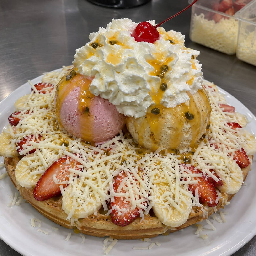 Waffle Queso