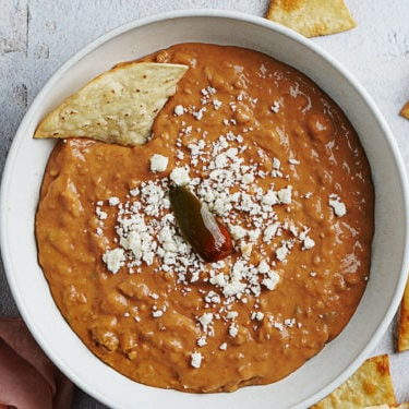 Vaso de Frijoles con Longaniza