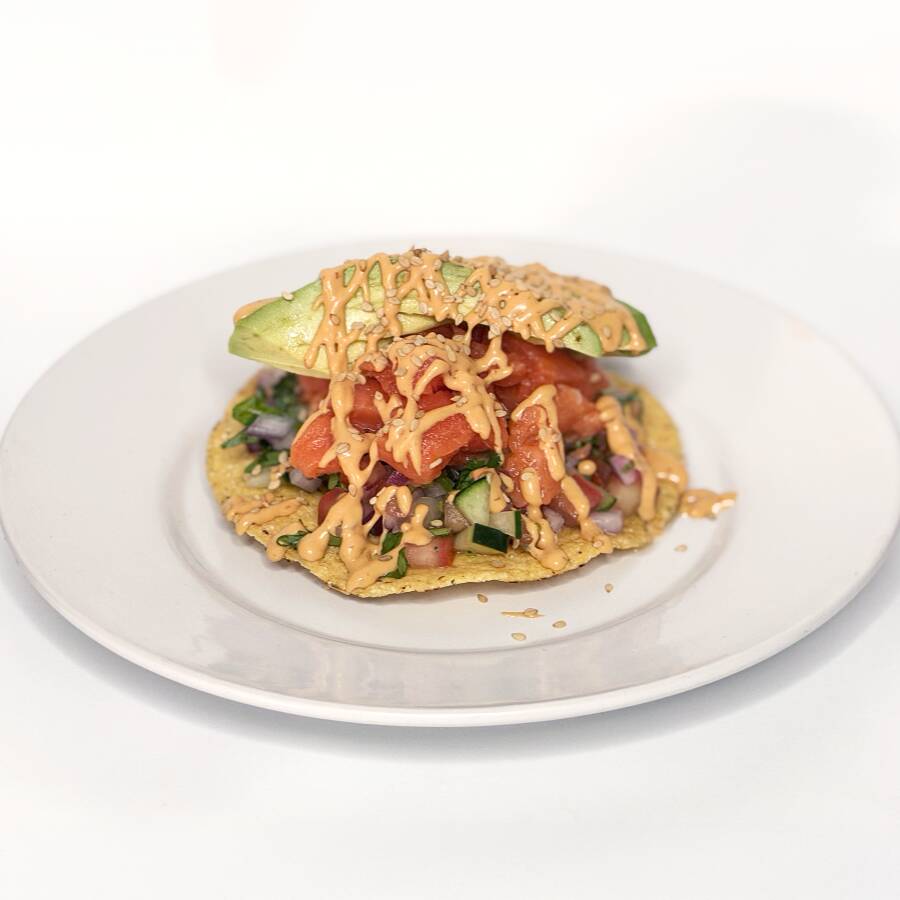 Tostadas de Salmón