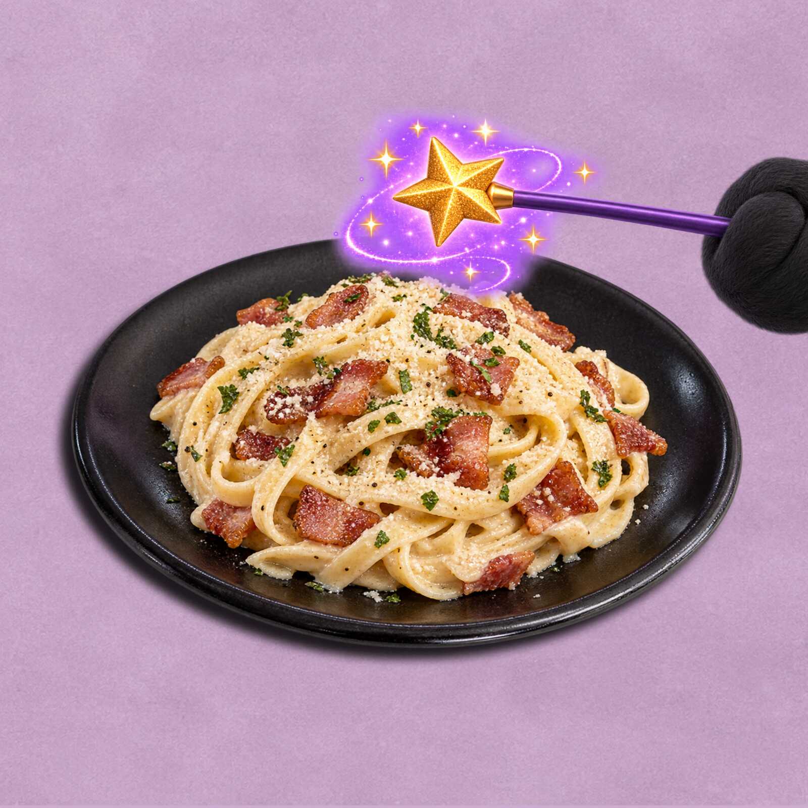 Pastita en Mantequilla con Tocino