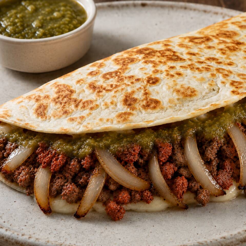 QUESADILLOTA DE CHORIZO 🌮🧀
