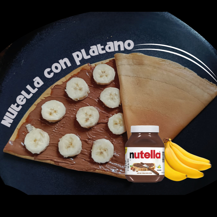 Crepa de NUTELLA con Platano
