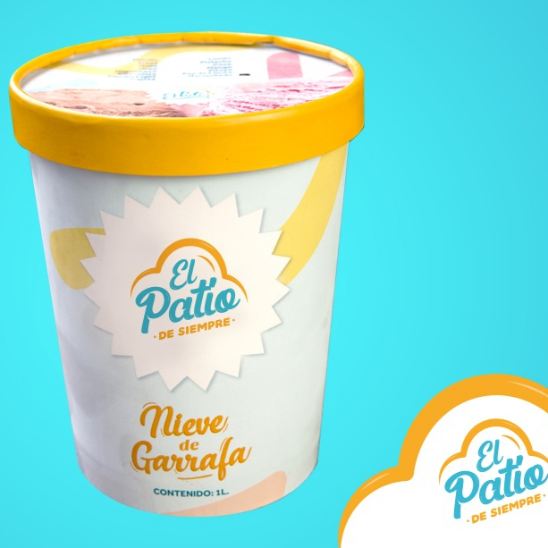 Nieve En Litro Sabor Vainilla Light