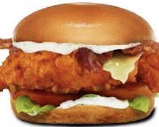 P1 Chicken Cruji Burger