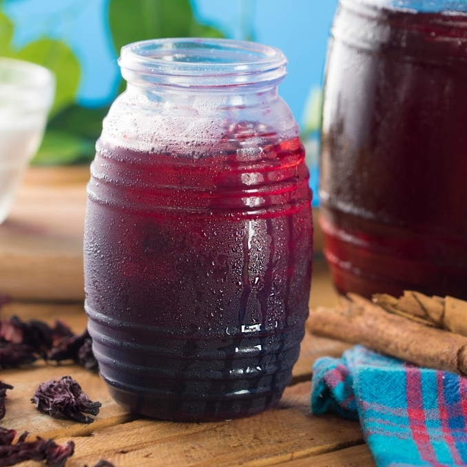 Agua de Jamaica 1 Lt.