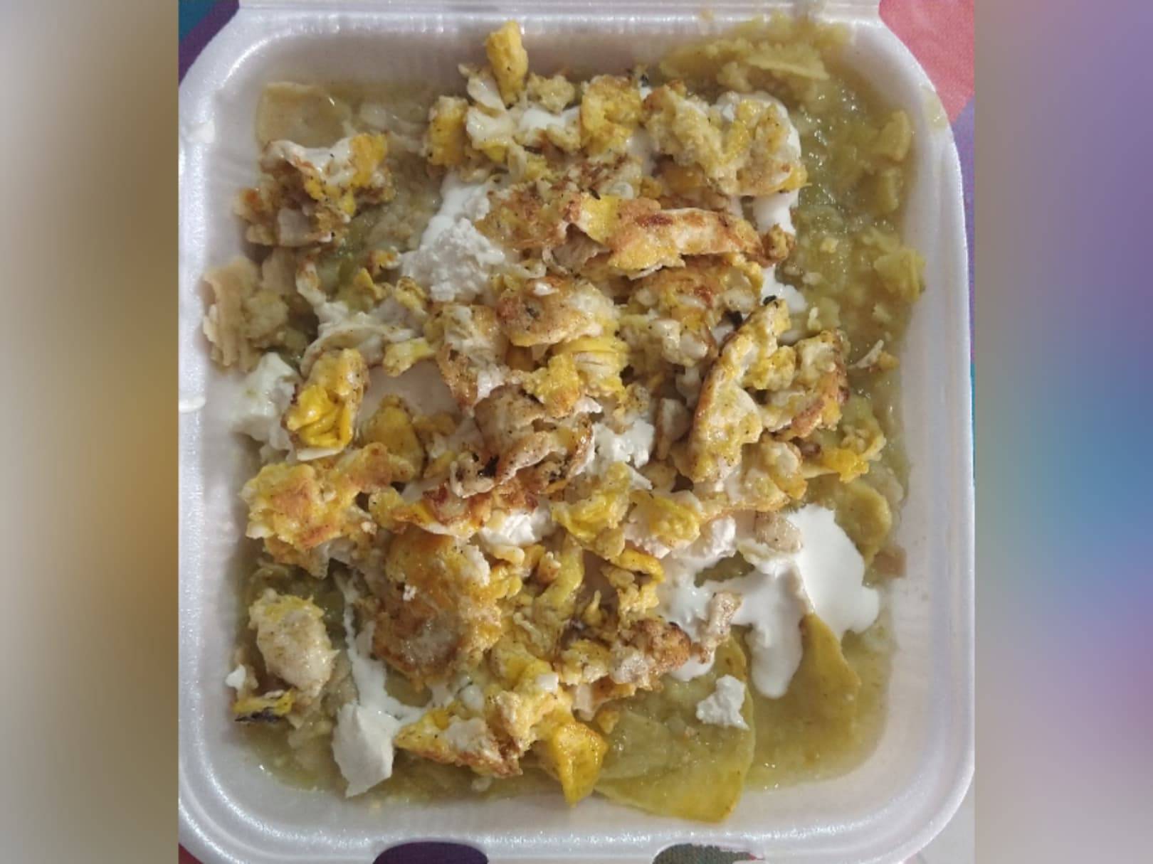 Chilaquiles con Pollo
