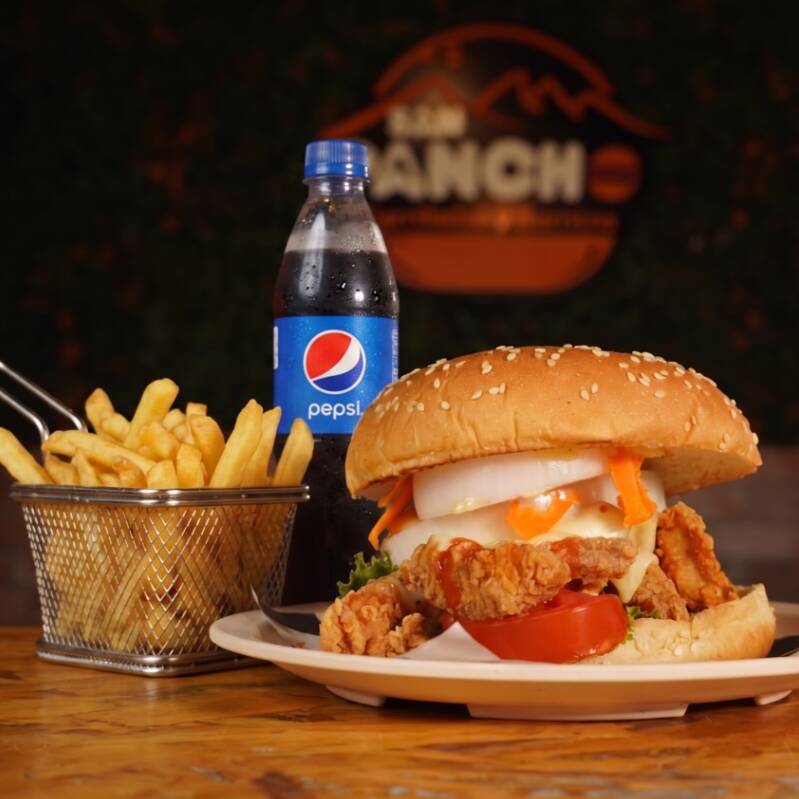 Hamburguesa Buffalo Combo