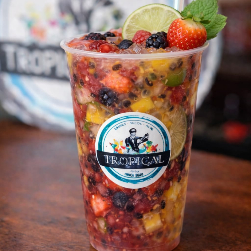 Morango, Amora, Maracujá e Limão