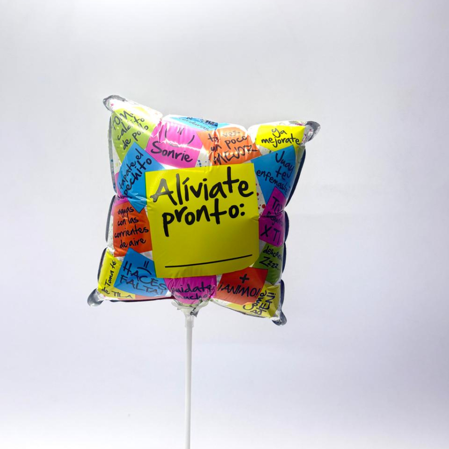 Globo Alíviate Pronto Post it