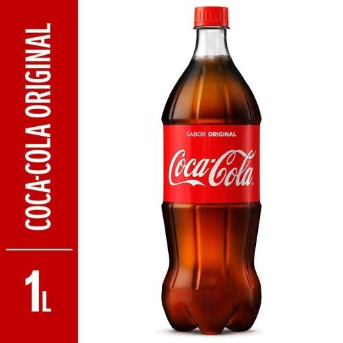 Bebida Refrigerante Coca-Cola 1 Litro Original