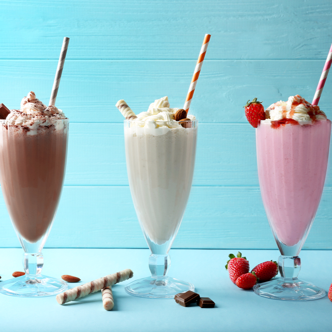 Malteada de chocolate.