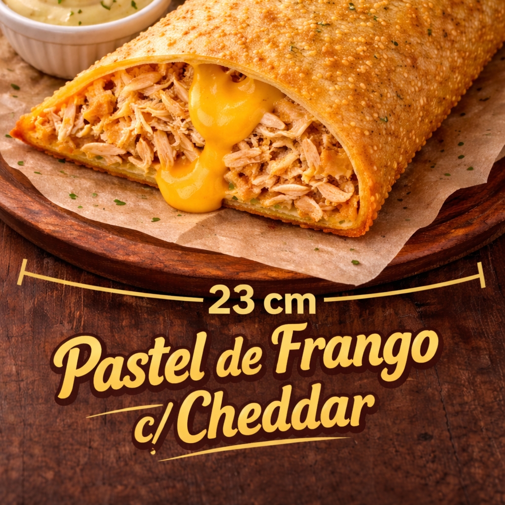 Frango desfiado com cheddar super saboroso