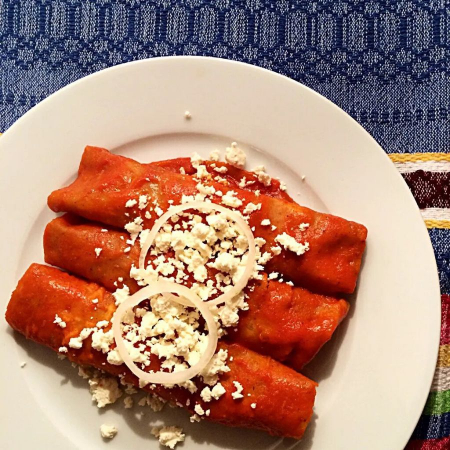 Enchiladas Huevonas