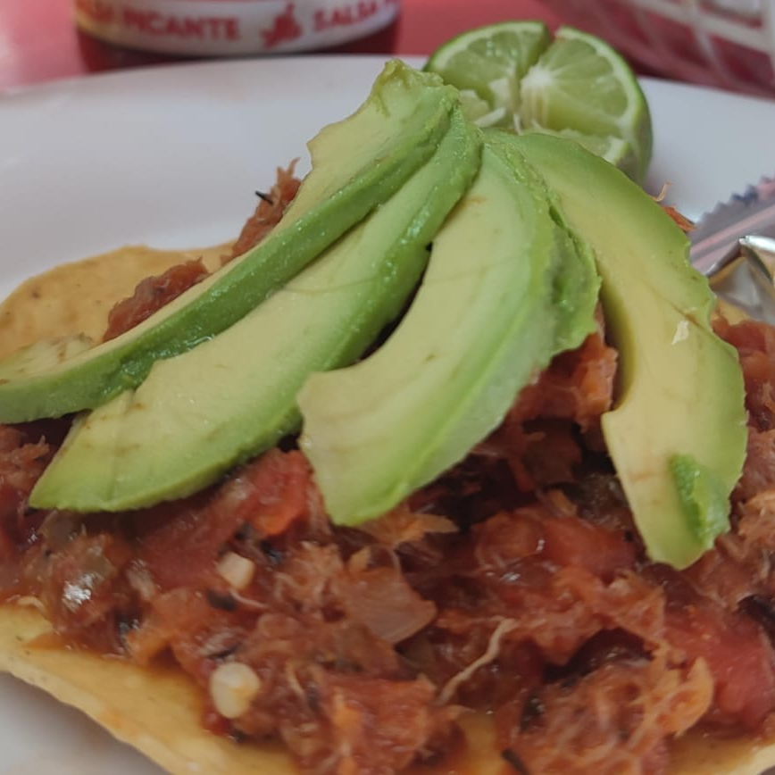 Tostada de Jaiba