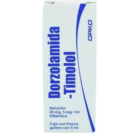 Dorzolamida /Timolol 2.0%/0.5% Solución Oftálmica