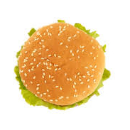 Pão, frango, ovo, bacon, queijo, presunto, salada e molho da casa