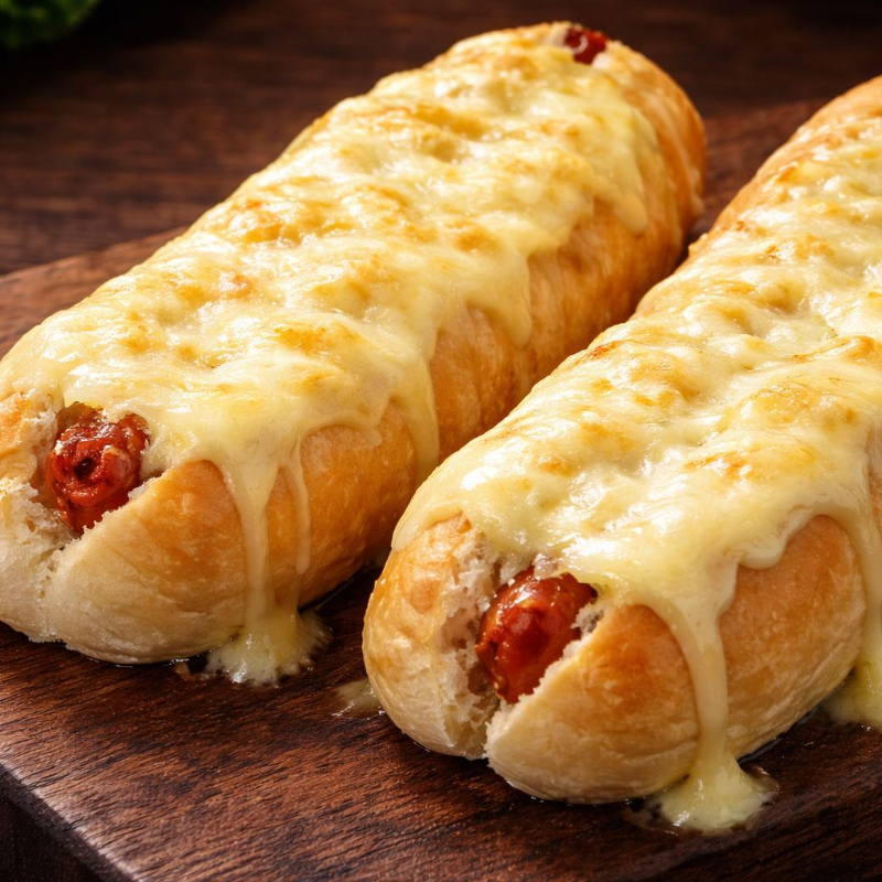 Combo 2 Perros Gratinados & Papas Fritas