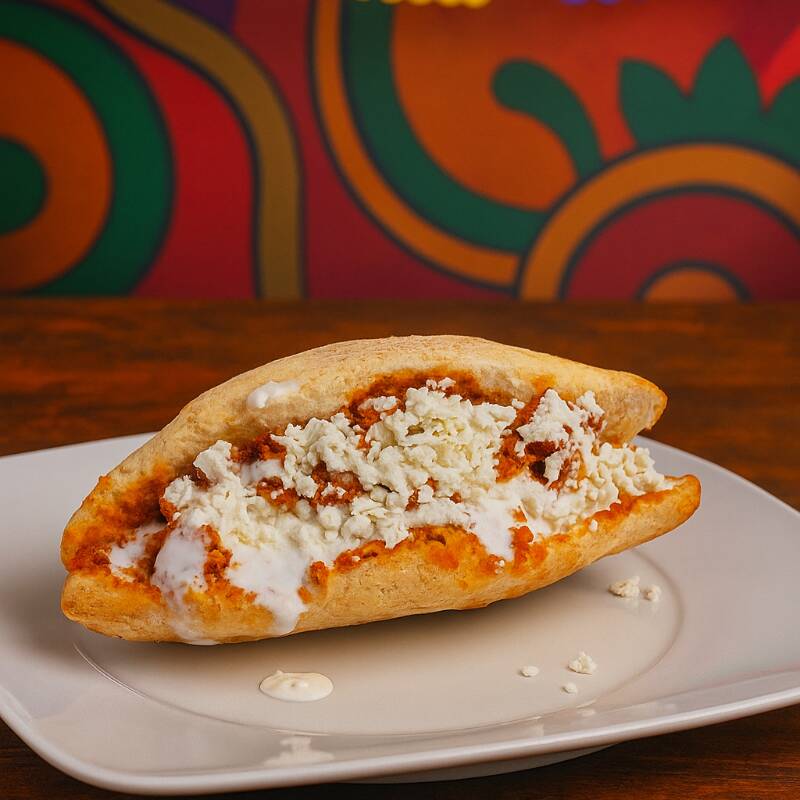 TORTA DE CHILAQUILES ROJOS