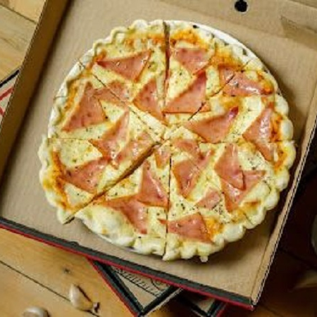 Pizza Personal Jamón y Queso