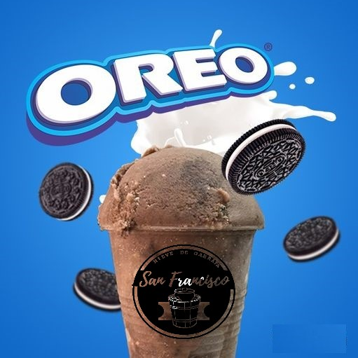 Nieve de Leche Oreo