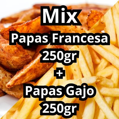 Mix (250gr de Papa Francesa + 250gr de Papa Gajo)