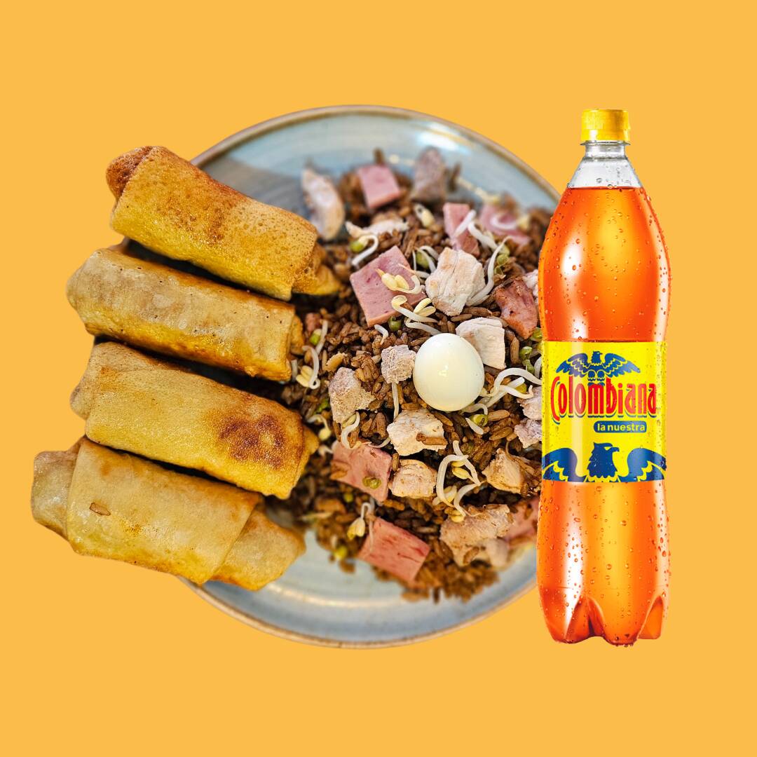 Combo Chino + Rollitos + Bebida