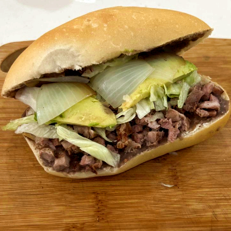 Torta de Carne Asada