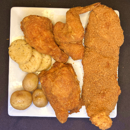 1/2 Pollo Apanado