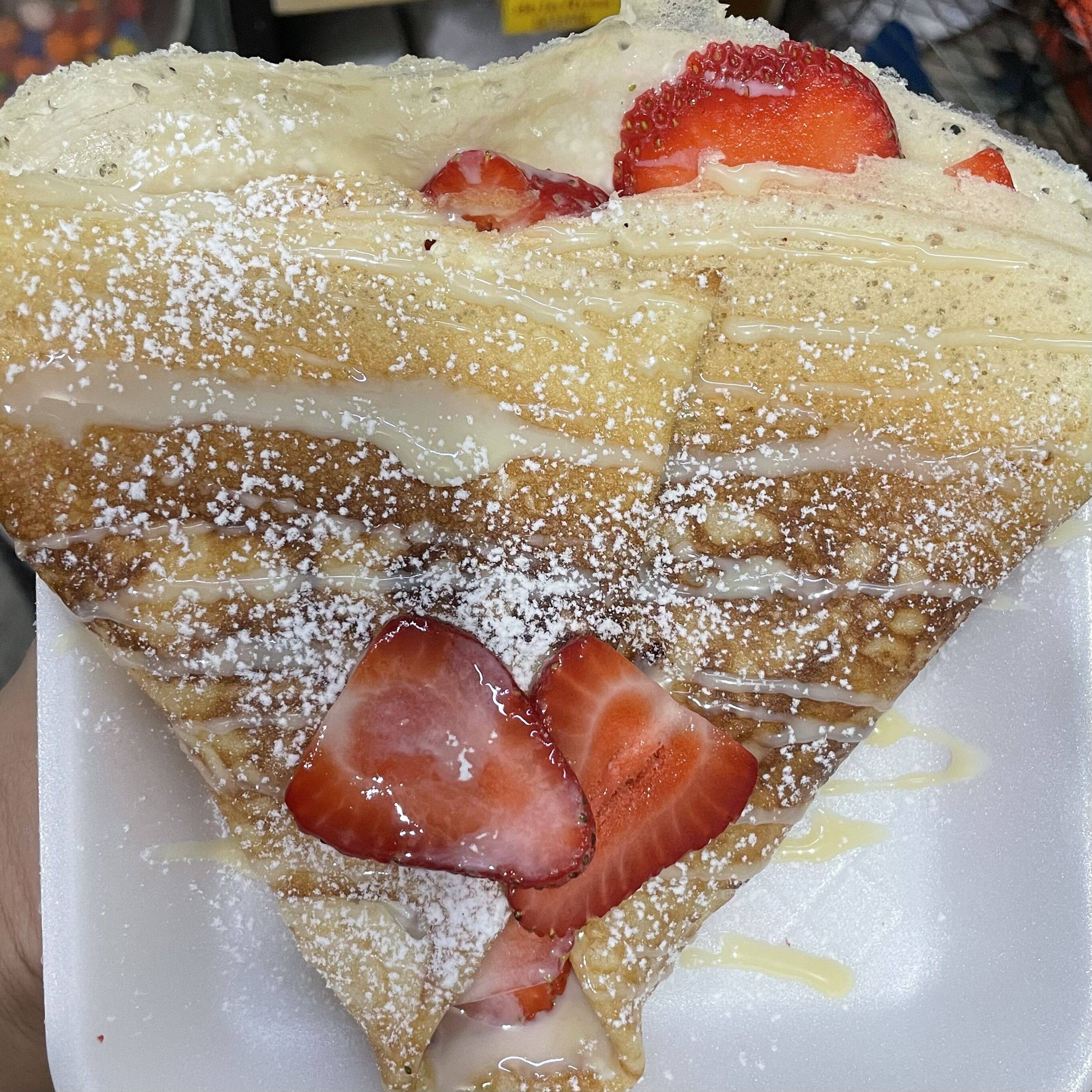 Crepa Philadelphia, Lechera y Fresa