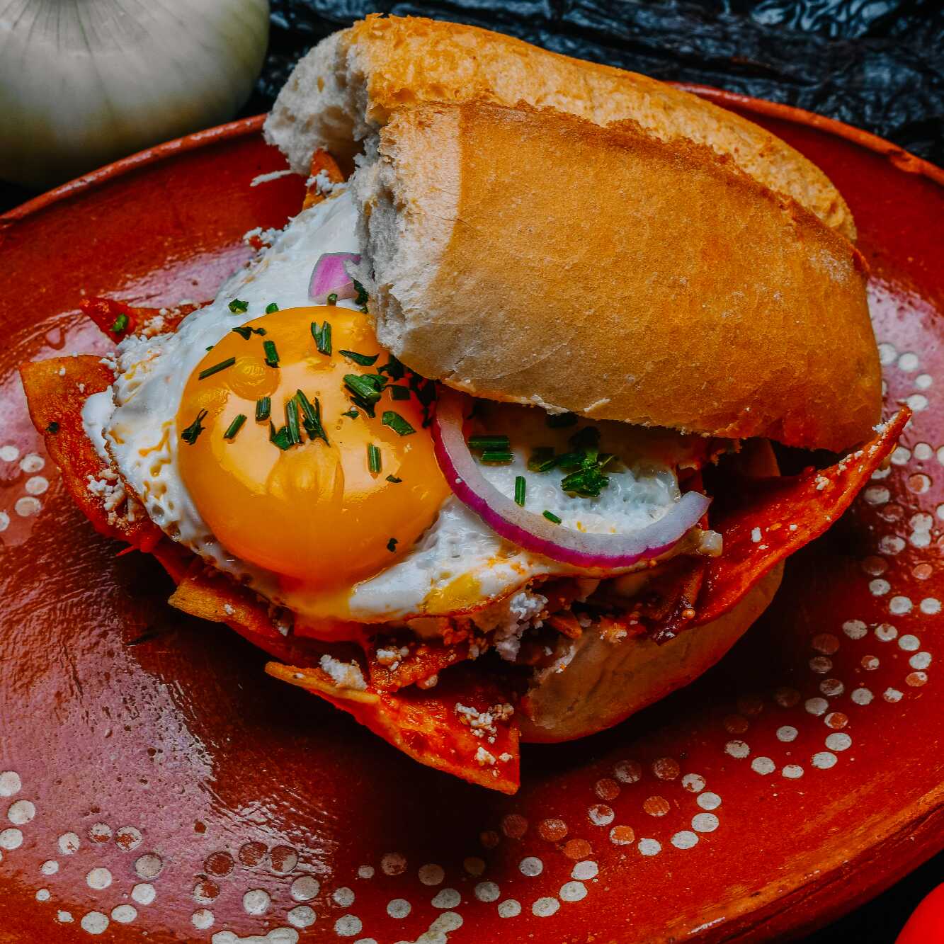 Torta de Chilaquiles con Promo