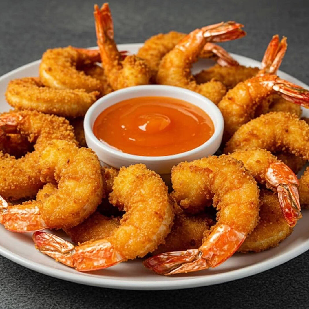 10 unidades de camarão