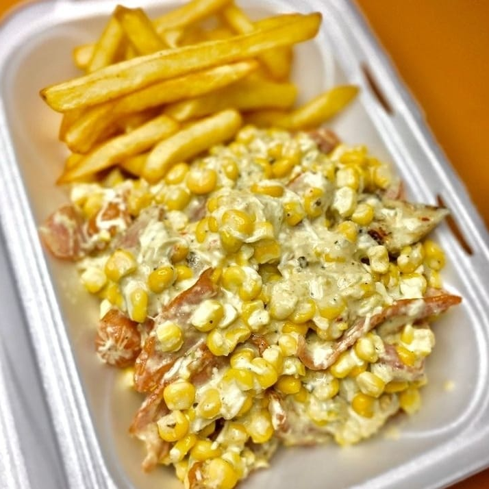 Desgranado Suiza Kenn Gratinado + Papas Fristas