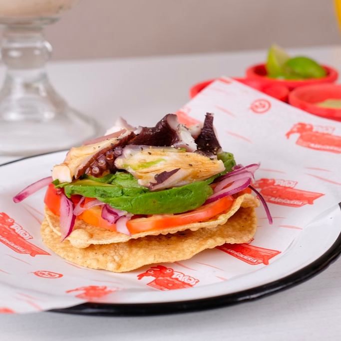 Tostada de Pulpo
