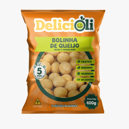 Mini bolinha de queijo - 400g.
Só aquecer