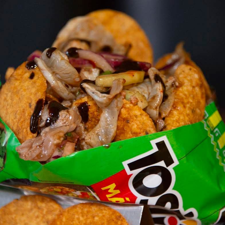 Tostitos con Ceviche