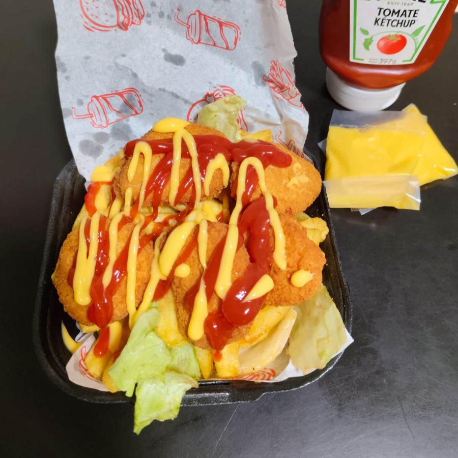 Papas con Nuggets (500 G)