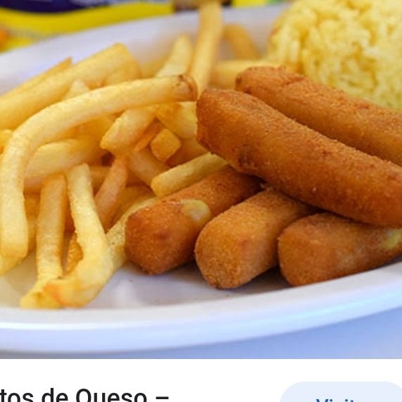 Dedos de Queso 5 Piezas con Papas