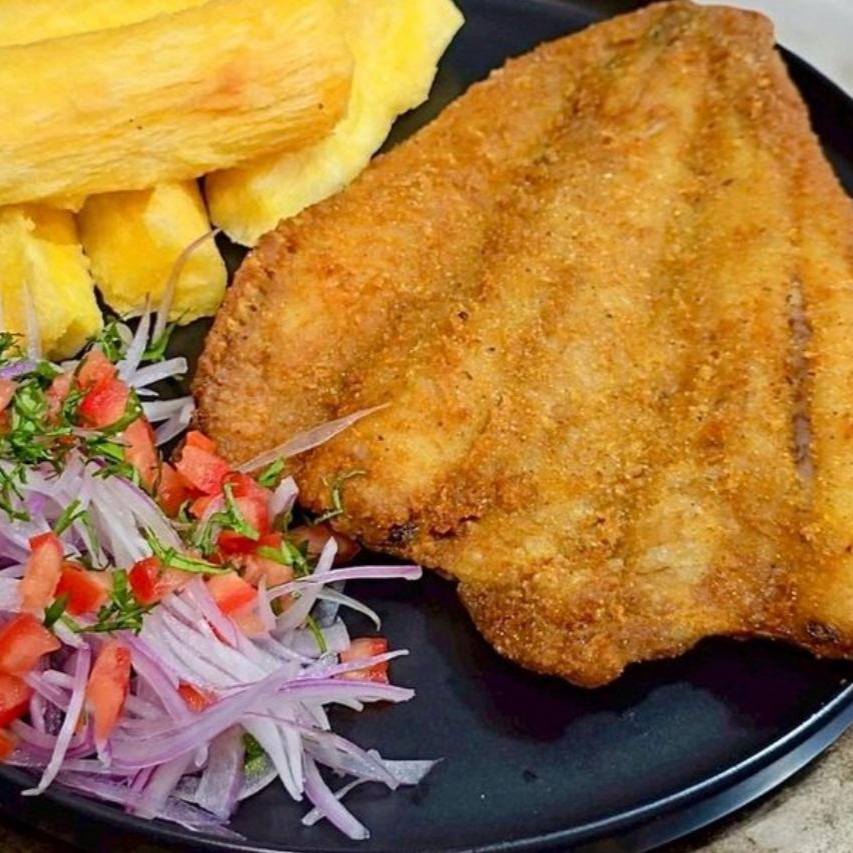FILETE DE ROBALO FRITO