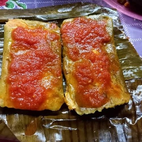 Tamal Torteado de Pollo