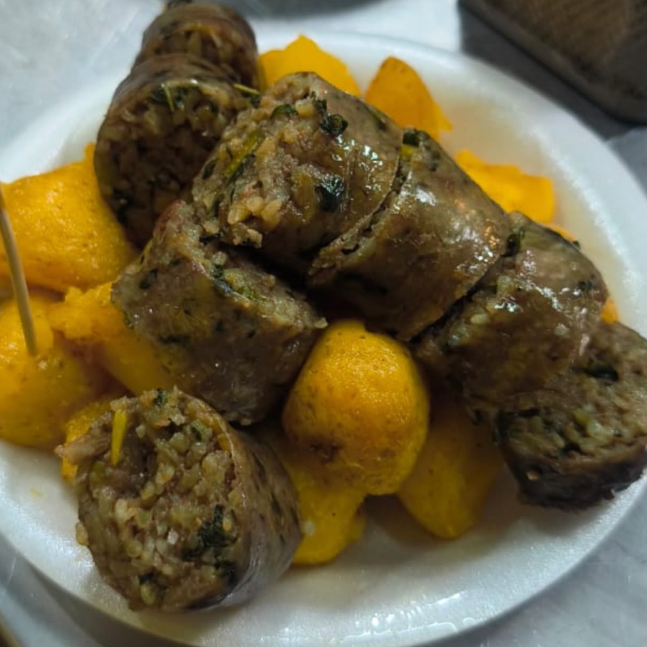 Rellena con papa