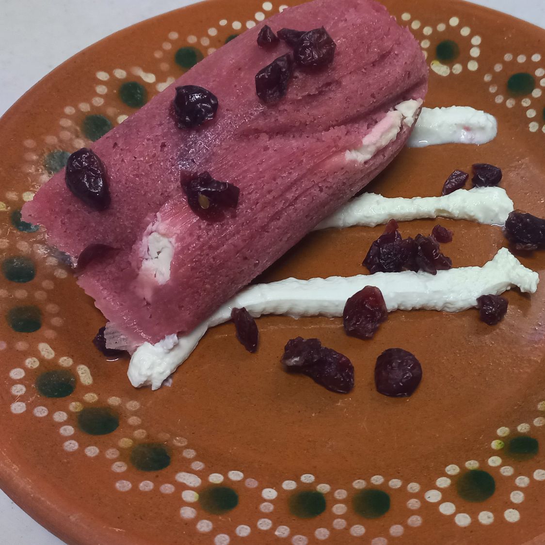 Arándanos con queso Philadelphia