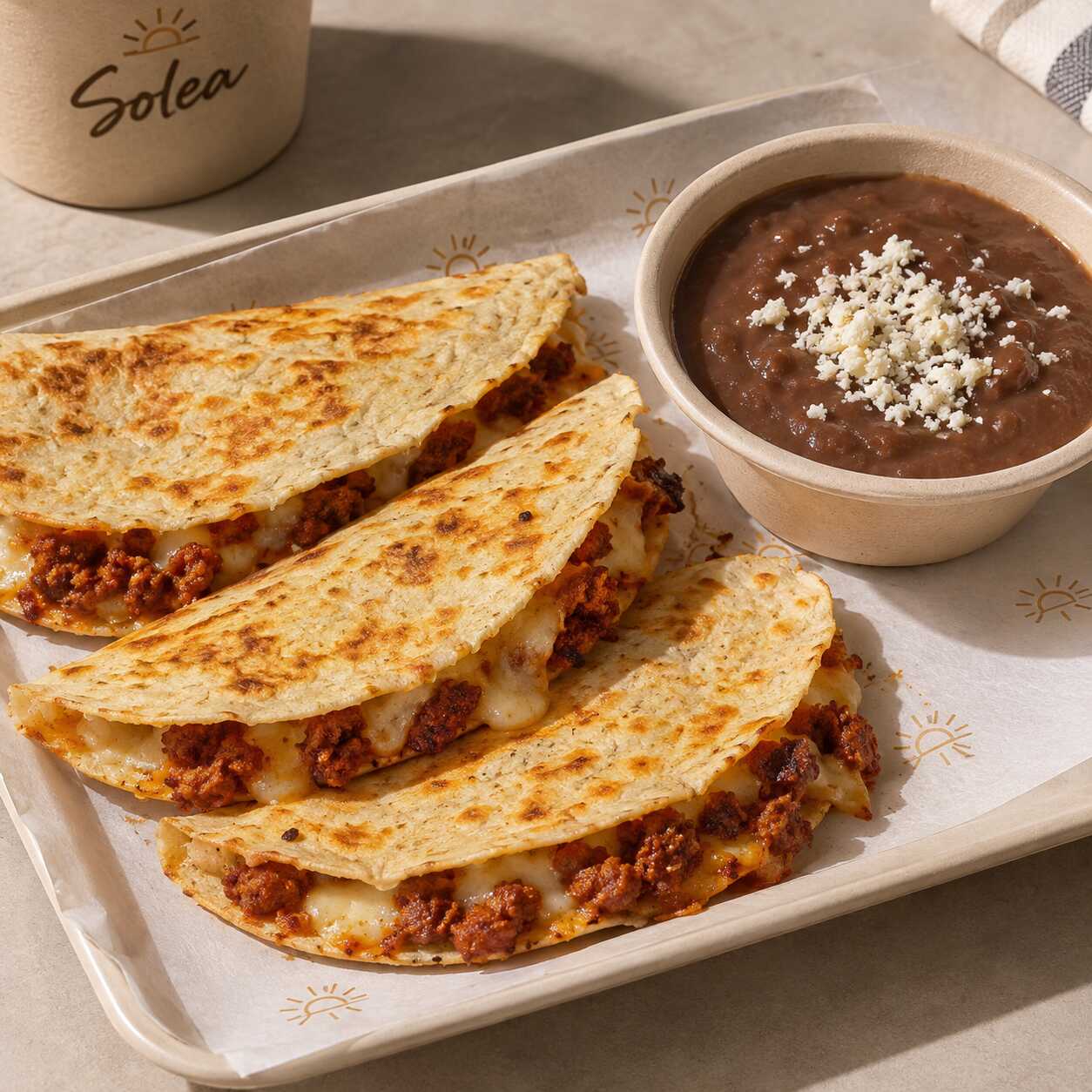 Quesadillas Con Chorizo