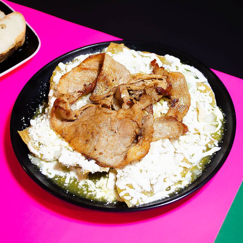Chilaquiles Bistec