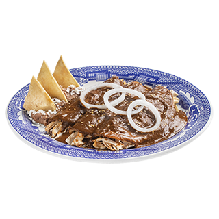 Enchiladas de Mole Poblano