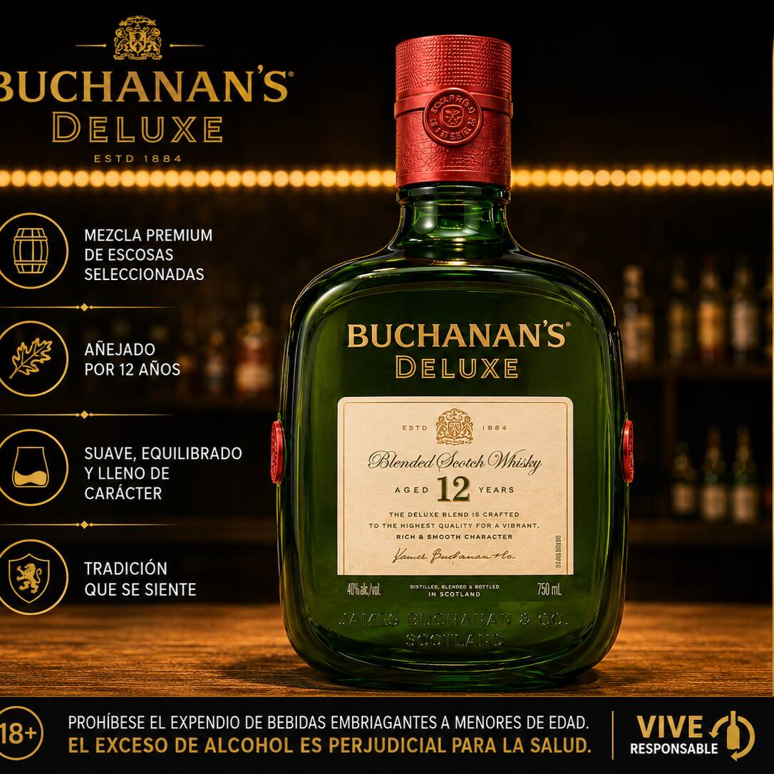Buchanans Deluxe X 750 Ml
