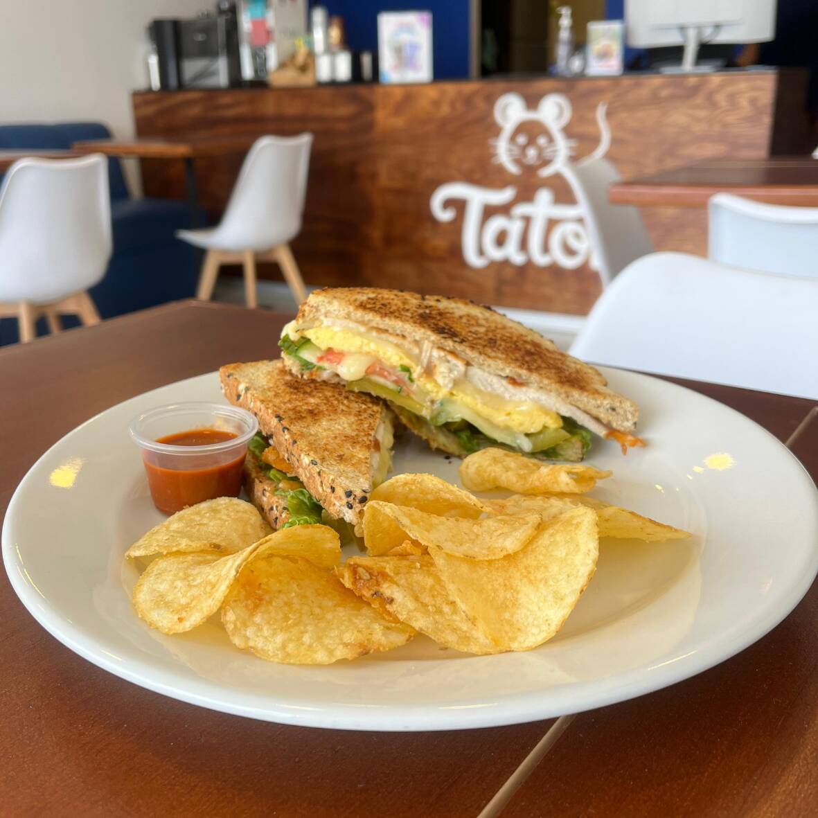 Club Sandwich de Pechuga de Pavo